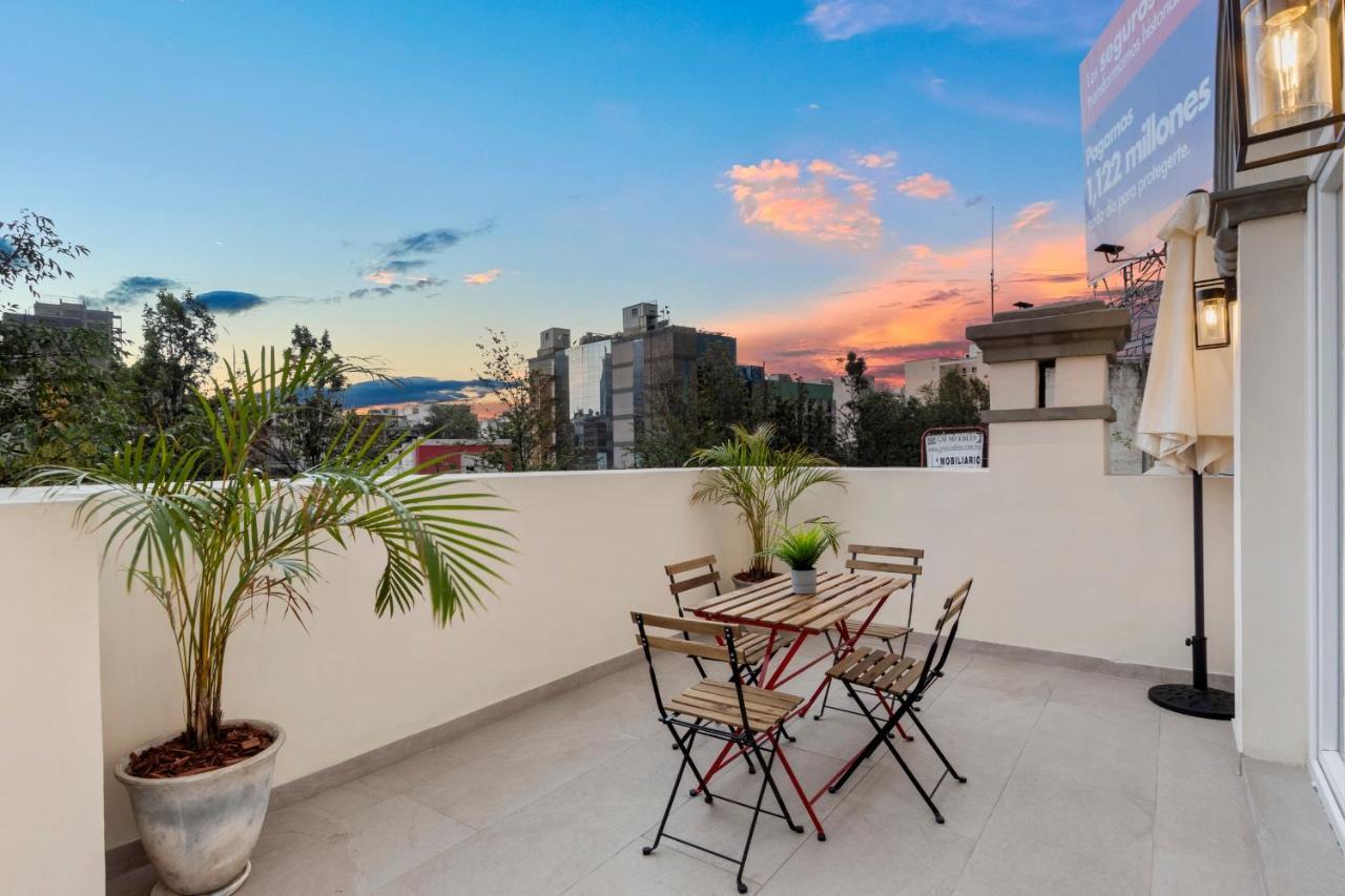 Casa Arcos Chapultepec Daire Meksika Dış mekan fotoğraf